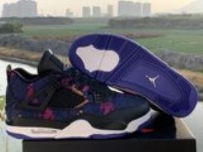 wholesale quality air jordan 4 rush violet model no. 372